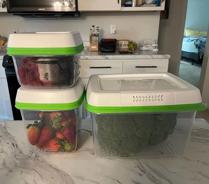 3: Wilted Lettuce And Mushy Berries Got Your Fridge Looking Like A Sad Salad Bar? These Produce Saving Storage Containers Are Here To Rescue Your Fruits And Veggies