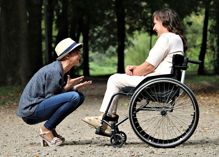 When partners think of one’s disability as shared, it can strengthen their bond