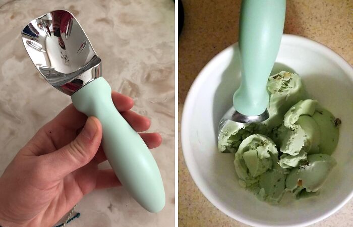 4: Scooping Ice Cream Is About To Become Your New Favorite Workout (For Your Tastebuds, That Is), Thanks To This Ergonomic Spring Chef Scoop