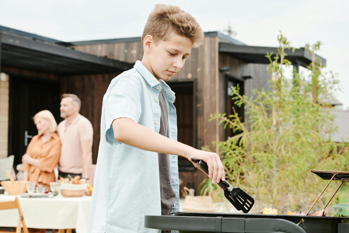 The author of the post is a 16-year-old boy who discovered his talent for cooking several years ago